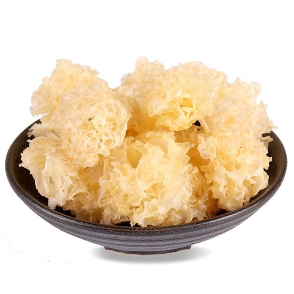 Premium Mushroom Tremella Organic Snow Fungus White Fungus for Cantonese Dessert Cooking or Restaurant Use