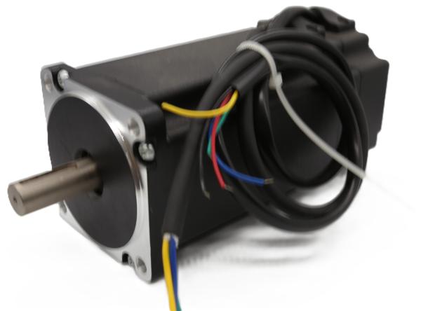 1.8° Angle d'accélération 57 mm Servo moteur hybride frein moteur pas à pas deux phases