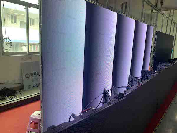 Шкаф экрана 500x500mm СИД на открытом воздухе этапа P3.91mm арендный алюминиевый