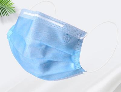 Anti Pollution Disposable Face Mask With Adjustable Nose Piece CE FDA Approved