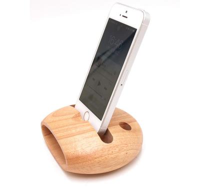Round Shape Wooden Wireless Speaker , OEM or ODM Amplifier Wood Mini Speaker