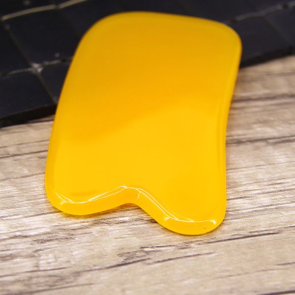 Irregular Jade Guasha Tools Offering Relaxation of Muscles and Tissues Massage Scraping for Health Improvement