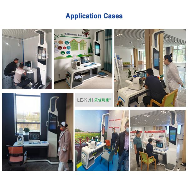 HW-V7000 Telemedicine Body Analyzer Customized OEM Support for Full Health Check Kiosk