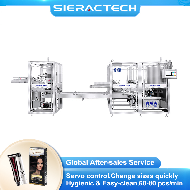 Automatic Hair Dye Cartoning Machine with Intelligent Tube Collation and Multi