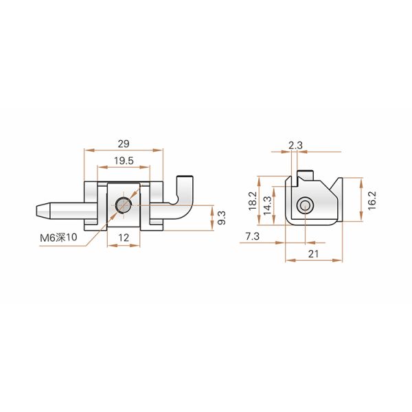 Wind Power Automation Equipment  Cabinet And Door  Pin Hinge Metal Hinge