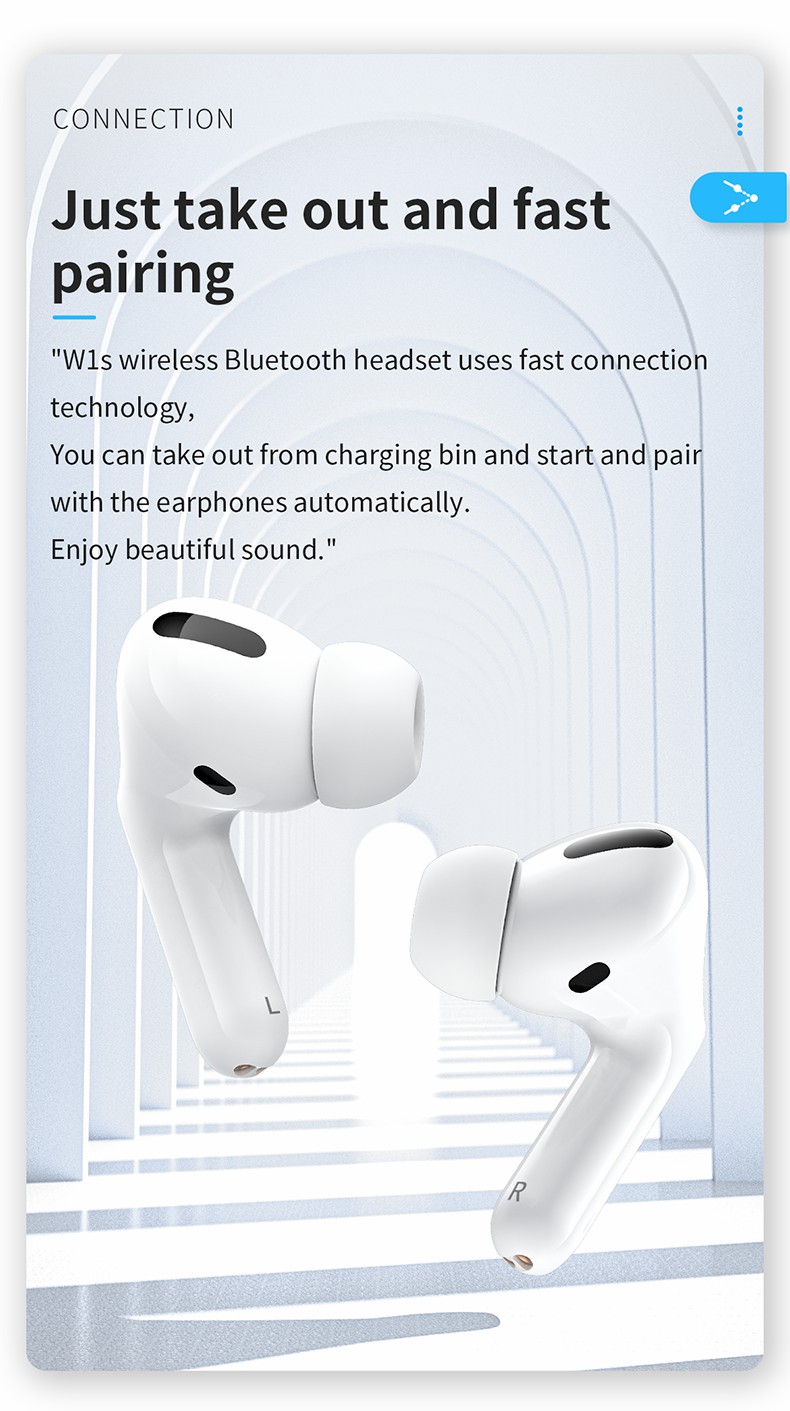 Умный спорт Earbuds наушника AD6973 10m TWS Bluetooth телефона беспроводной