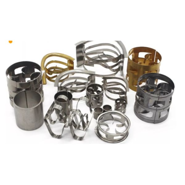 SS304 50mm Metal Pall Ring Packing for Absorption Towers