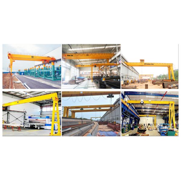 кран на козлах 3t 5t 10t BMH половинный