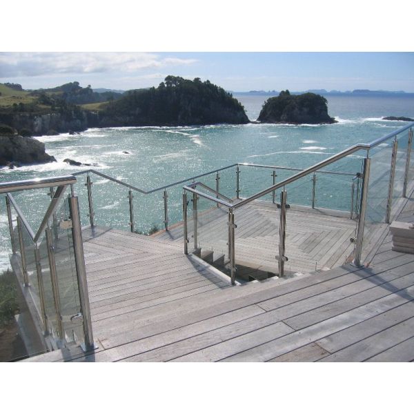 Fixing Balustrade Steel And Glass Stair Railing No Welding Only Screws