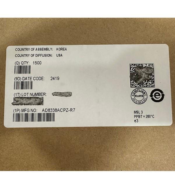 ADI / Analog Devices Inc. AD8338ACPZ-R7