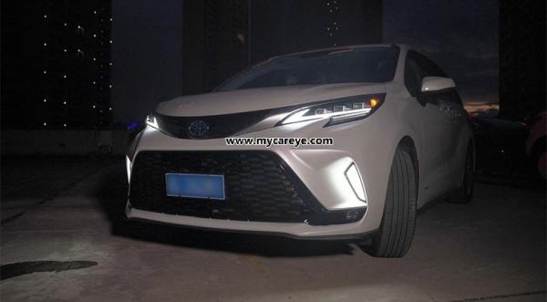 Toyota Sienna xse Car LED cree DRL day time running lights driving daylight