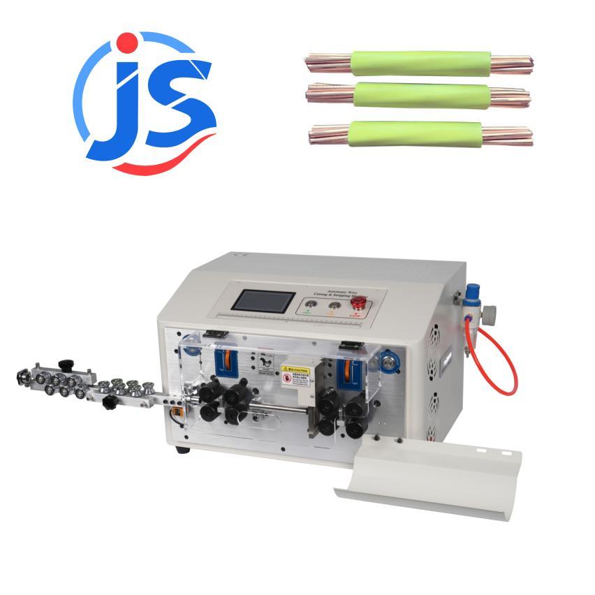 Industrial Precision Cable Cutting Machine Multi Functional Wire Cutter Stripper Machine