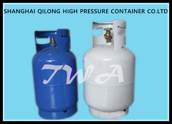 Steel 6.5KG Cooking LPG  Gas Cylinder Gas Regulator With Different Colors