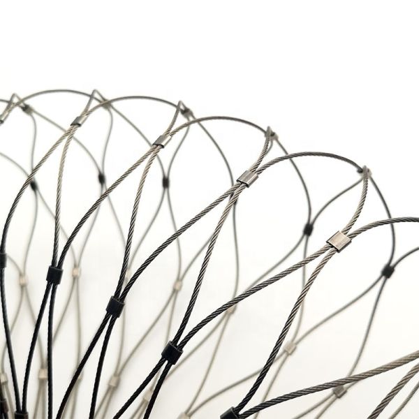 Silver Stainless Steel Mesh Security Bag With Acid / Alkalinity Resisting