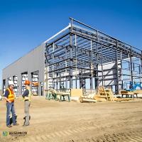 Construcción prefabricada de gran envergadura estructura modular de acero de alta resistencia
