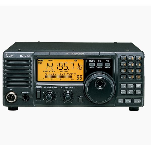 ICOM IC-718 Shortwave HF Full Band 100W Power Walkie Talkie with >50km Talk Range and >5000mAh Battery