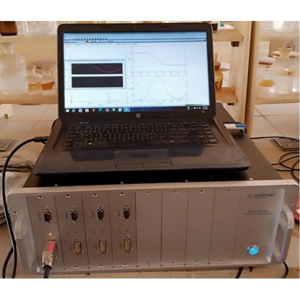 Ethernet-коммуникация многоканальный гальваностат CS310X 4-канальный EIS-потенциостат