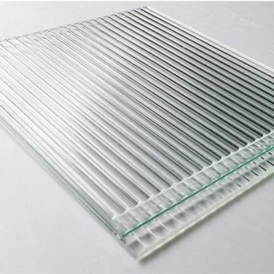 Vidro de desenho de cascata de cana-de-açúcar em 3mm 4mm 5mm 8mm para decorações de hotéis de banheiros