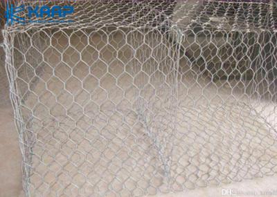 Erosão tecida reforço do diâmetro de fio das cestas 2.0-4.0mm de Gabion resistente