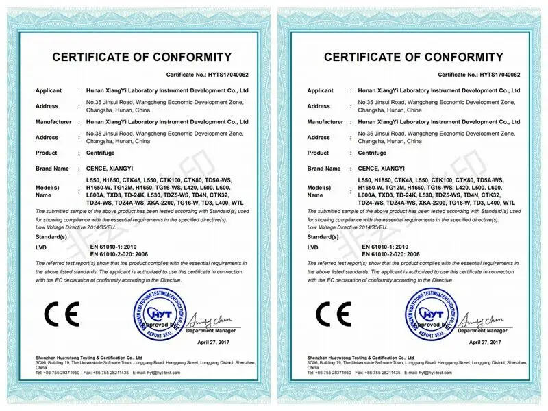 TDZ5-WS Столовая плазма крови Prp Prf Центрифуга лабораторная центрифуга < 65 дБ