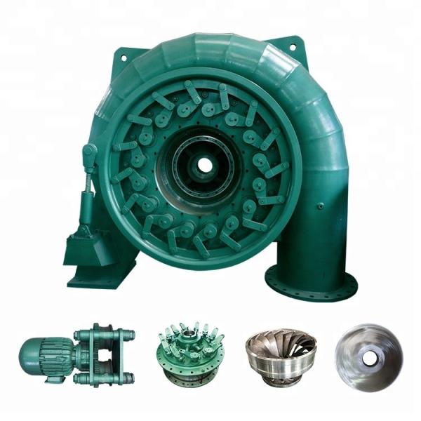 A hidro turbina pequena parte o corredor da turbina da água/roda 30cm - 50cm de Pelton