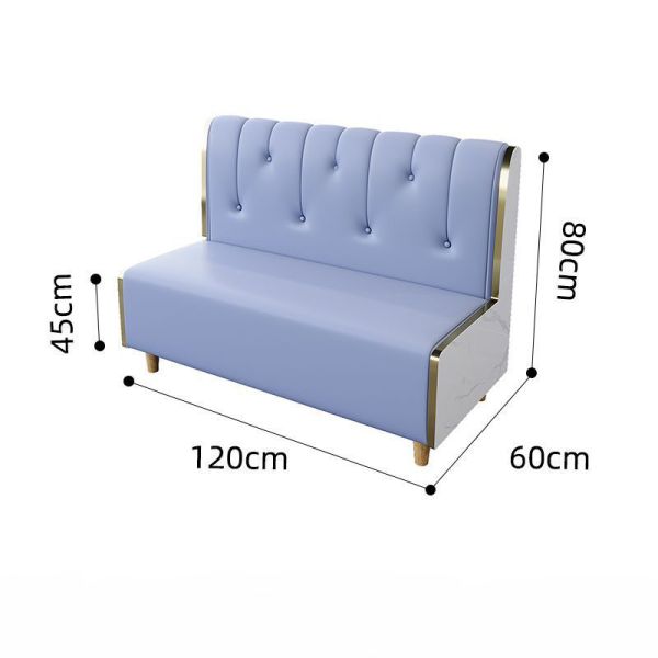 Hot Sale Cafe Marble Restaurant Coffee Shop Sofa and Booth Seating Chair and Table Set Furniture for Coffee Shop