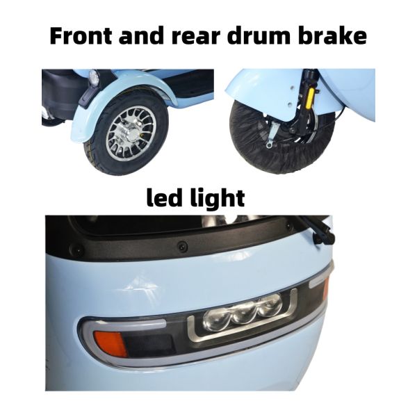 China supplier electric scooter tricycle electric adult tricycle