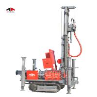 Taladro rotatorio montado correa eslabonada Rig Cwd 200t del pozo de agua