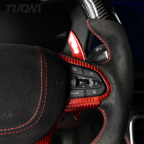 LED Display Alcantara Leather Cadillac Xt5 Steering Wheel Carbon Fiber Auto Parts