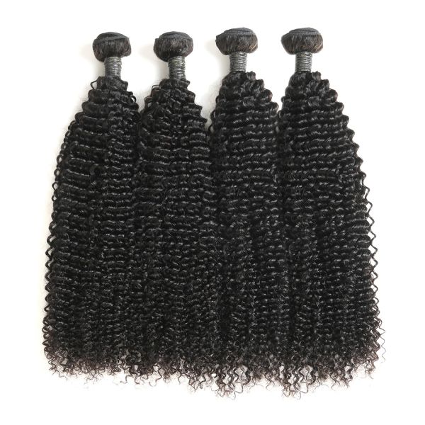 Подлинные реальные курчавые пачки Веаве человеческих волос без обрабатываемого химиката