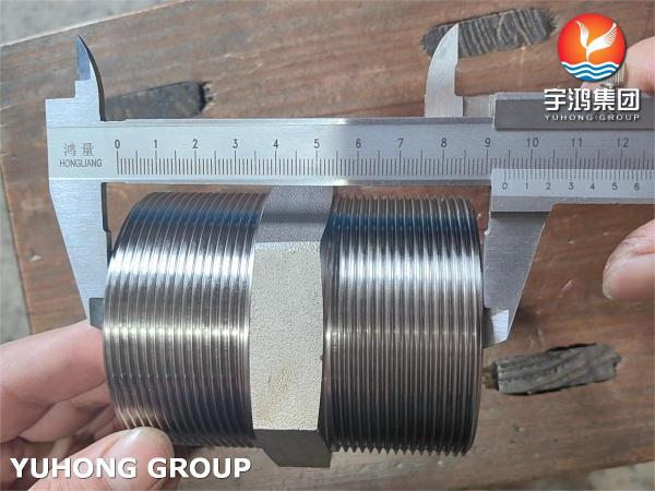 ASTM A182 F316L BSP Union Hex Nipple Pressure Forgings