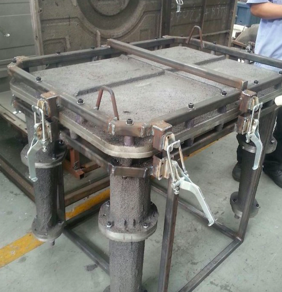 Chaise personnalisable en aluminium rotatif moulé conception durable pour vos besoins de production