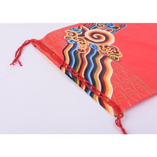 Custom 5kg PP Woven Rice Packaging Bags with Handle and Transparent Side Gusset