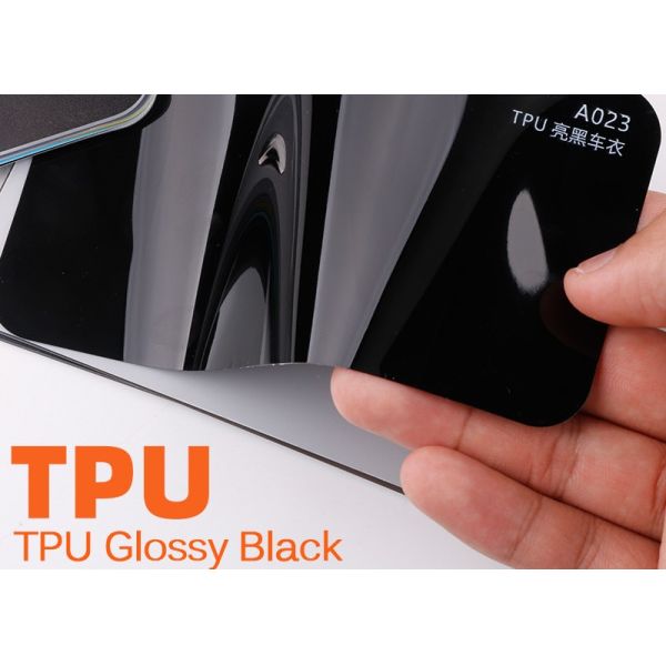BLACK tpu tph film pellicola self healing ppf paint protection film 60*50'PPF Gloss retention Hydrophobic