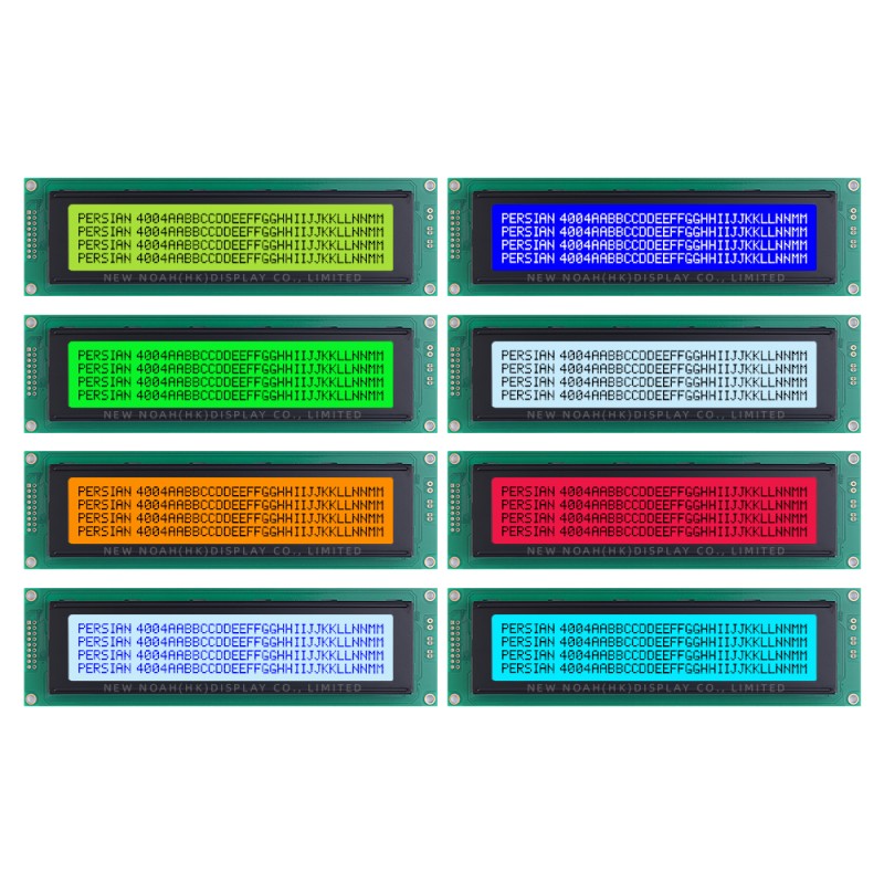 Persian Gray Film 4004A3 Character Module 4X40 LED Backlight 4004 Character LCD Module