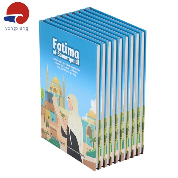 Matte Paper Paperback Picture Books Hardcover Sewing Binding Book 216*279MM