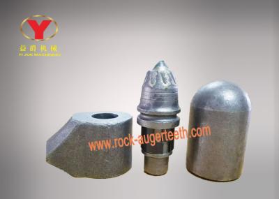 Easy Installation Coal Cutter Picks , Tungsten Carbide Teeth  For Earth Drilling