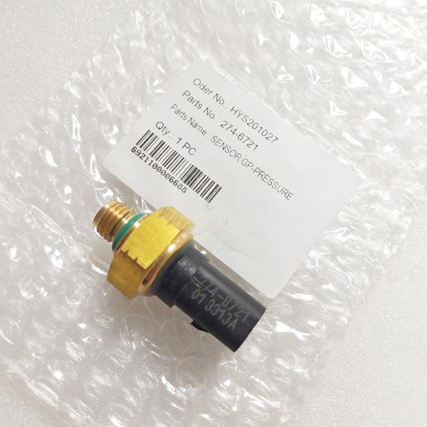 Sensor 274-6719 274-6720 274-6721 da pressão de combustível do óleo para Caterpillar C15 C175
