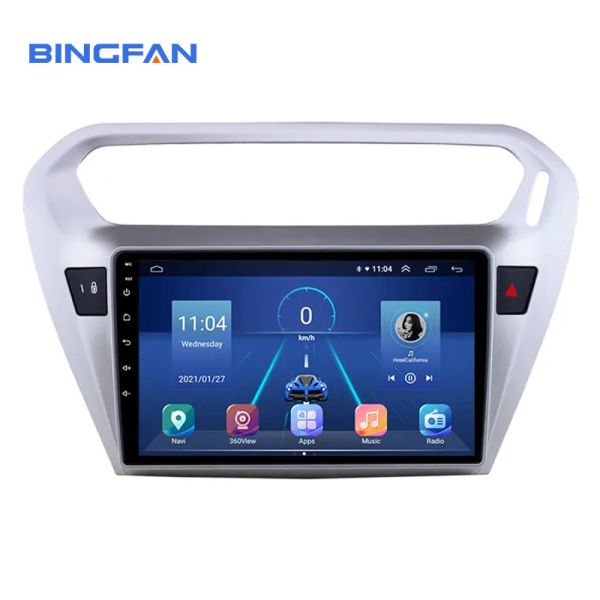 9 дюймовое автомобильное радио для Peugeot 301 Citroen Elysee C 2013 4G LTE 2GB