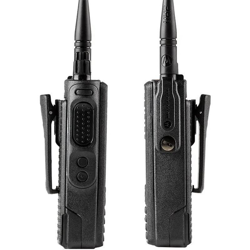 Motorola DP4800 Handheld Radio with 3-5km Talk Range 2000-2500mAh Battery and FCC Certification