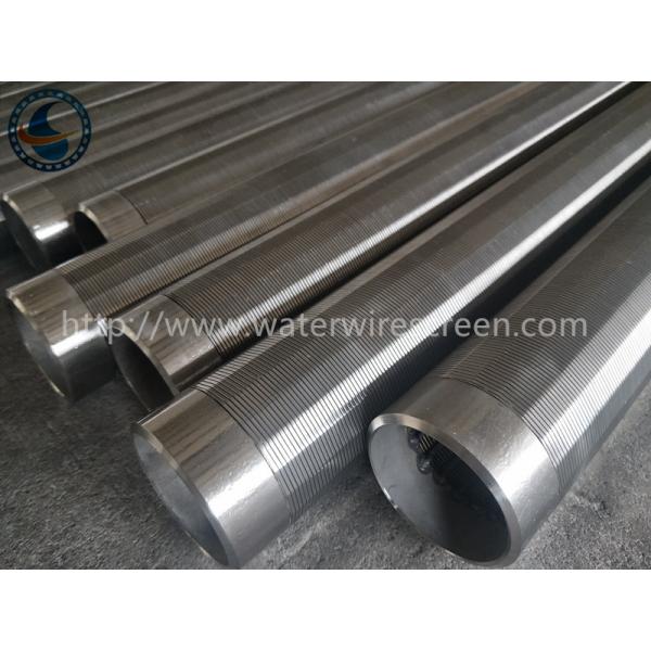 Ss304 Continuous Slot Wire Wrapped Screen For Geothermal Wells