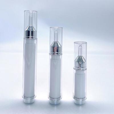 Personal Care 5ml 10ml 15ml Airless Eye Cream Bottle Syringe / Needle Applicator Bottle