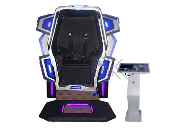 Leather Seat Vertical 360 Degree Dynamic Rotation 9D VR Diamond Virtual Simulation