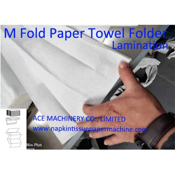 5400 feuilles/machine de serviette de papier pli de la minute 240mm M