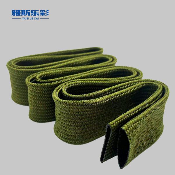 Polyester Military Green Wire Cable Sleeves Nylon Cable Sleeve