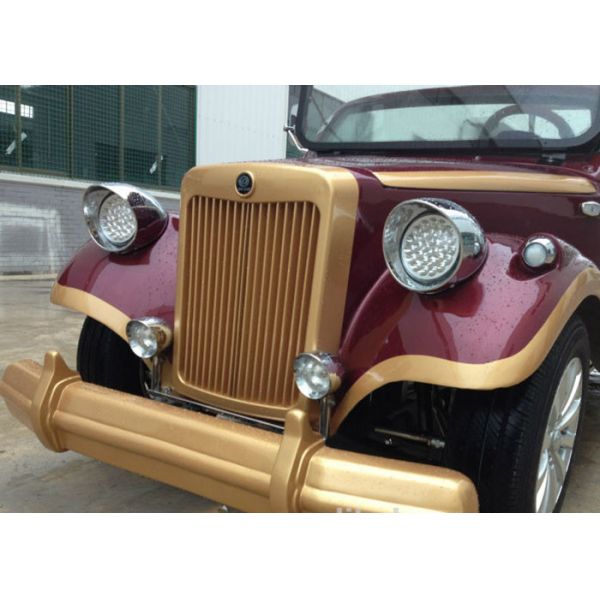 8 Person Classic Golf Cart Electric Powered Golf Club Cart With Aluminum Chassis