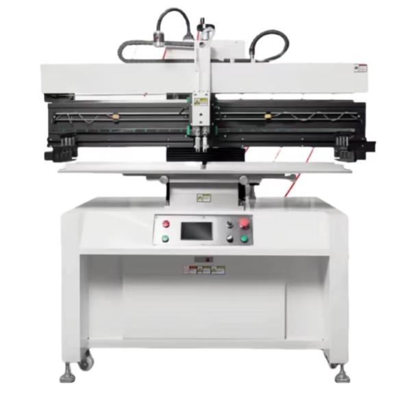 Impresora de plantillas SMT semiautomática Máquina de impresión de plantillas semiautomática para la producción SMT