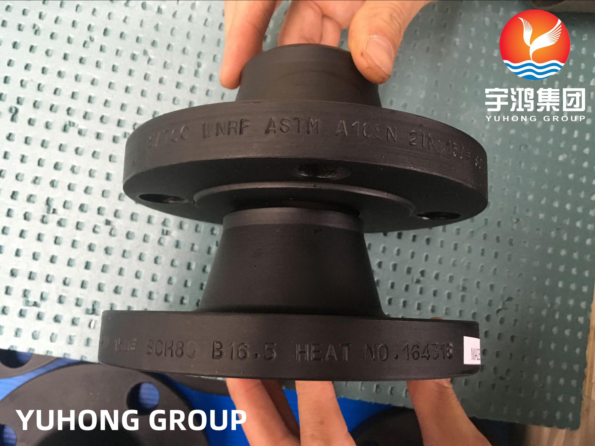 Фланец стали углерода B16.5 ASTM A105 A105N классифицирует 150 ANSI 150 RF 6