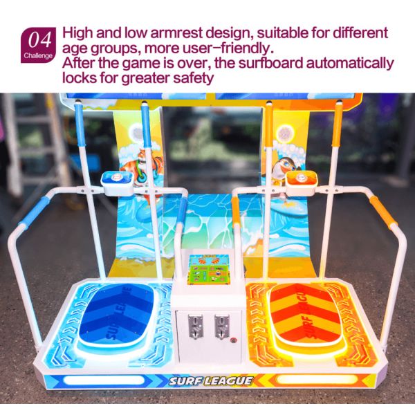 Surf League Sports Arcade Machine Coin Operated Games