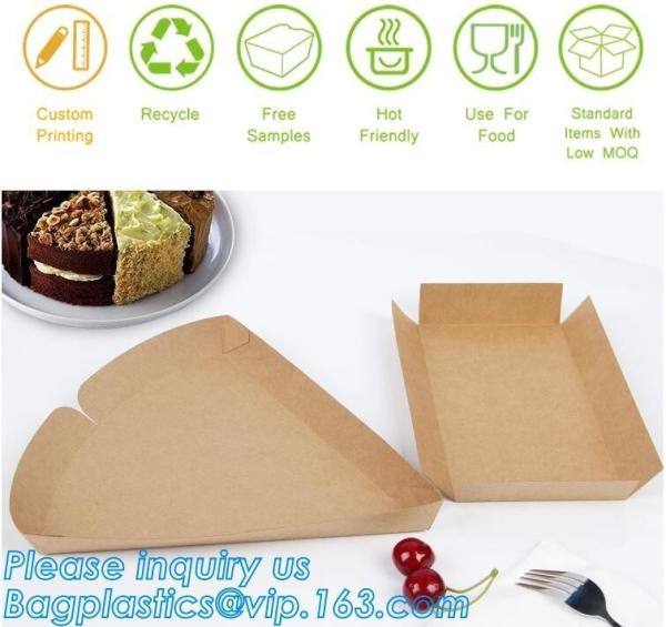 Food SLICE CAKE BOX, Salad, HUMBURGER BOX, BOAT TRAY, LUNCH BOX, HANDLER, CARRIER, BOWL, CUP